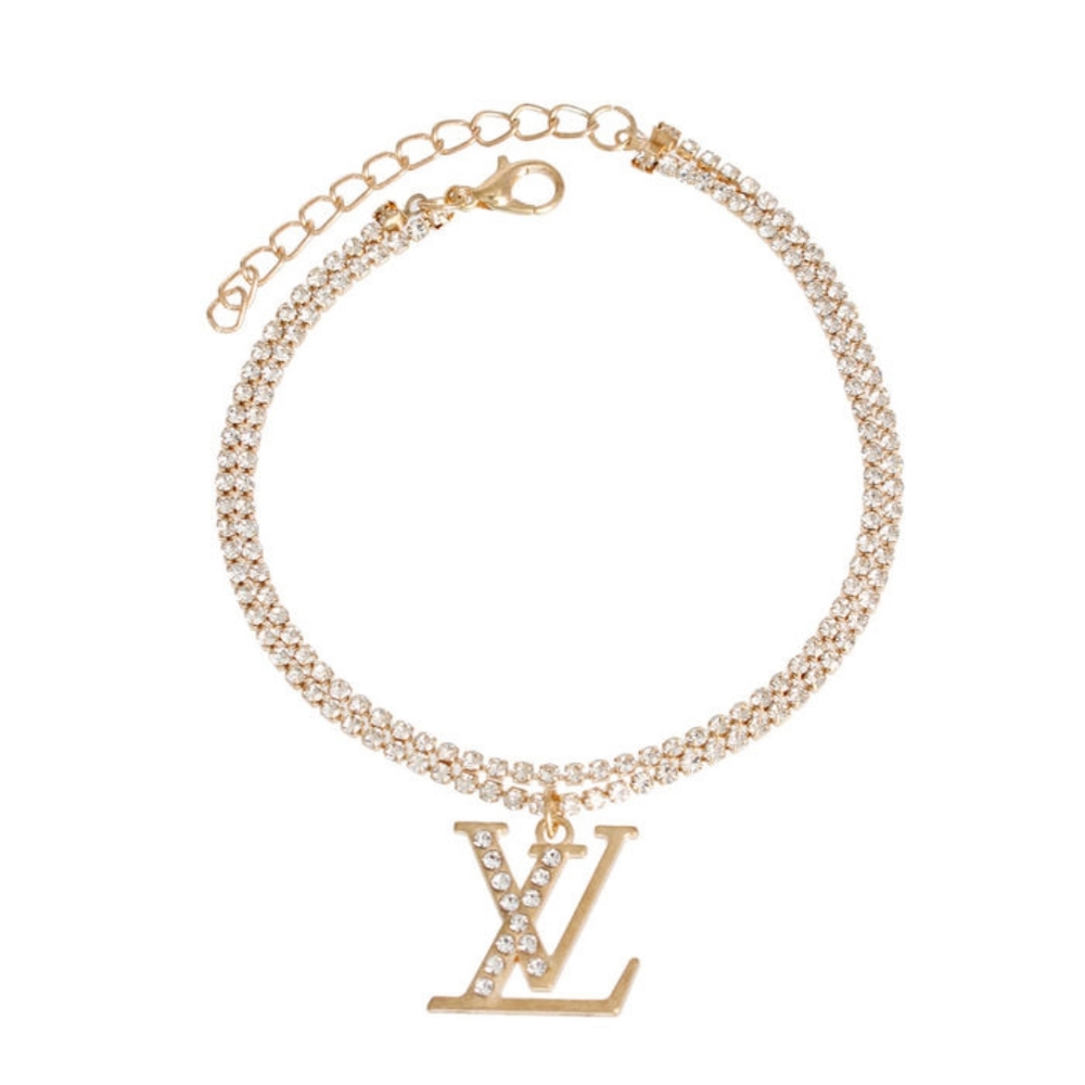 Iced Chain Anklets - Picture 3 of 3